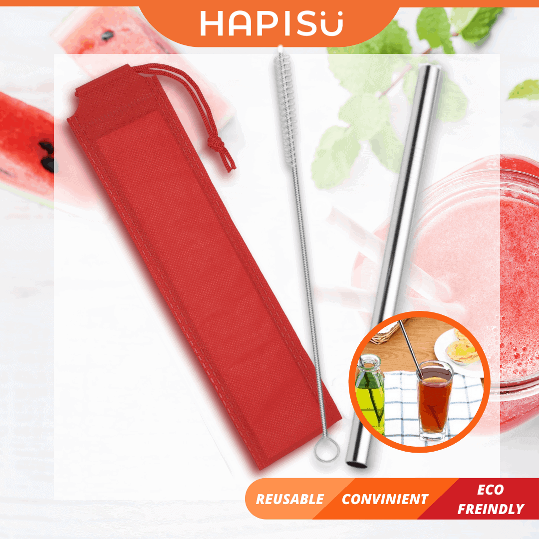 Sunway Stainless Steel Straw+Brush